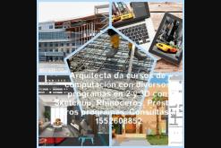 Arquitecta da cursos en 2 y 3D con Autocad, Rhino,
