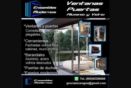 Ventanas aluminio Nicaragua 