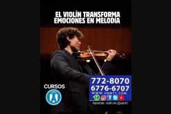 Cursos de violín para ti en uamti Chiriquí 