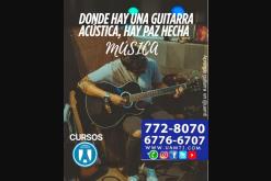 Cursos de guitarra  para ti en uamti 